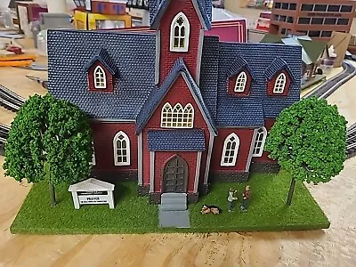 New Menards O Scale Church Building Accessory Model Train Scenery Mth • $99.95