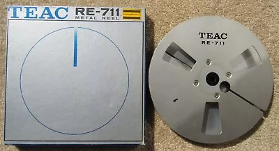 Teac RE-711 7  Metal Take Up Reel In Original Box Stereo Reel To Reel RTR VG • $69.99