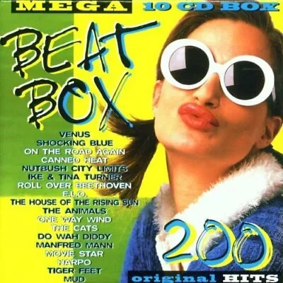 Mega Beat Box-200 Original Hits (10CD-Box) Hollywood Argyles Dave E.. [xCD-Set] • £11.22