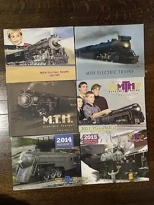 Lot Of 6 - MTH Electric Trains Catalogs 1995 - 2015 Mikes Train House • $19.99
