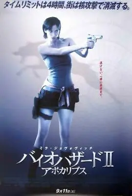 RESIDENT EVIL: APOCALYPSE Movie POSTER 27 X 40 Milla Jovovich Japanese A • £24.08