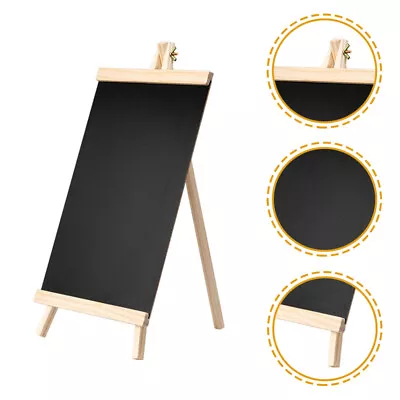 Standing Chalkboard Easel Wooden Sign For Restaurant Office-CU • $12.14