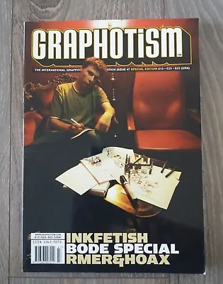 £35 • Buy Graphotism Magazine - Issue 47 - Mint Condition - INKFETISH - BODE - RMER - HOAX