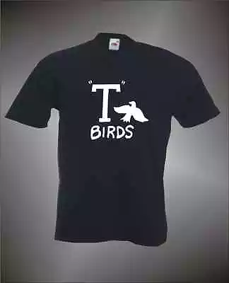 GREASE T BIRDS  -  MENS FUN 1950's THEME T-SHIRT - FANCY DRESS IDEA • £7.98