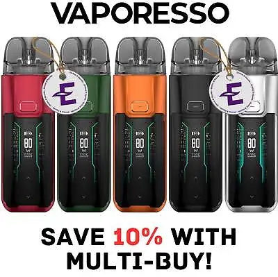 Vaporesso Luxe XR Max Vape Pod Kit 2800mAh Mod 80w Ecig Pen | Replacement Pack 2 • £7.94