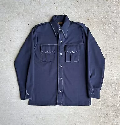 VTG BIG YANK Work Mates Corduroy WORK SHIRT Union Made Sz Medium • $23.99