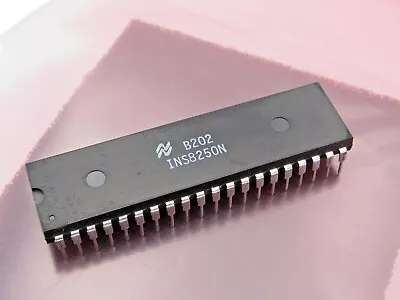 INS8250N National Semiconductor RS232 UART  8250  40 PIN IC • $10.95
