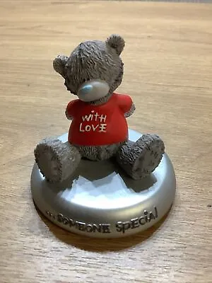 £8.95 • Buy Me To You Bear Figurine Ornament Tatty Teddy Rare Retired Cake Topper With Love