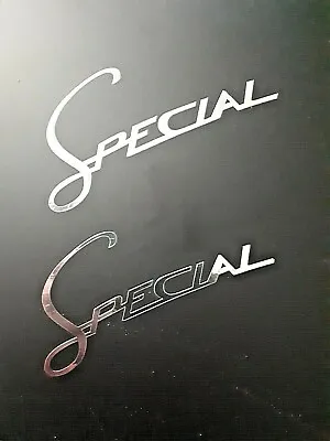 £2.25 • Buy Lambretta Special Logo Chrome Decals X2 Pair Scooter Li  Tv Sx Gp