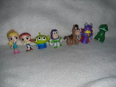 £6.99 • Buy Disney Toy Story Bundle Mini Figures Barbie Buzz, Zurg, Rex, Bullseye, Jessie X7