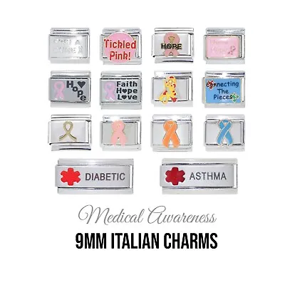 Medical 9mm Italian Charm - Fits 9mm Classic Italian Charm Bracelets • £4.99