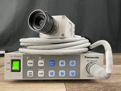 Panasonic GP-US932CA Camera Control Unit Set W/ GP-US932H Fiber Optic Camera • $799.99