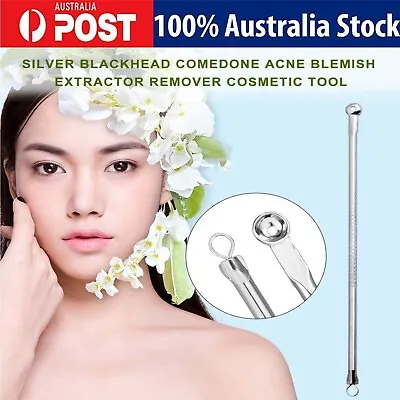 $2.49 • Buy Blackhead Remover Tool Pimple Blemish Popper Comedone Acne Needle Cleaner Clip