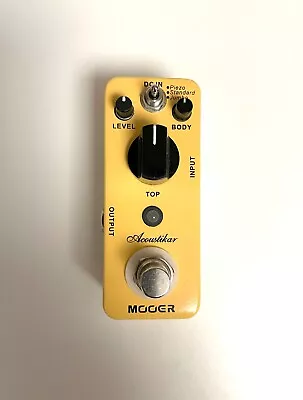 Mooer Acoustickar Acoustic Simulator Mini-Pedal • $5.50