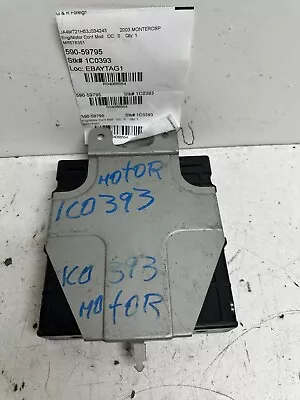 2003 Mitsubishi Montero Sport 3.0L 4x4 ECU ECM PCU PCM Controller Unit OEM • $89.96