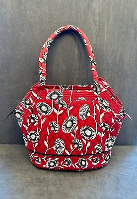 Vera Bradley Red Deco Daisy Hobo Bag *Retired* • $20