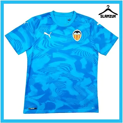 Valencia Football Shirt Puma Large 3rd Away Kit Jersey Camiseta 2019 2020 U97 • £34.99
