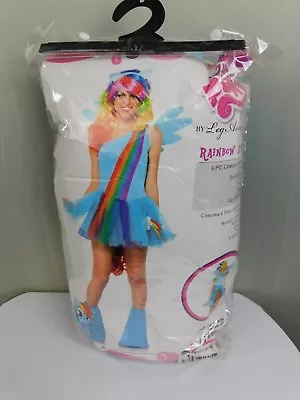 My Little Pony Sexy Rainbow Dash Cosplay Rave Costume Small NO HEADBAND #7268 • $34.99