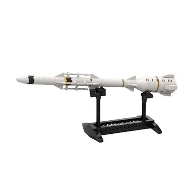 Standard Extended Range Active Missile With Stand 130 Pieces MOC Build • $19.94