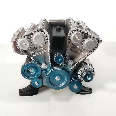 V8 Engine Replica Resin V-8 Motor Figure • $43.30