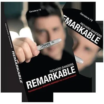 Remarkable By Richard Sanders (DVD + Gimmick) - Trick • $26.95