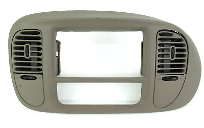 Ford F150 Expedition Center Dash Radio Air Vent Climate Bezel Tan Trim 97-03 • $59