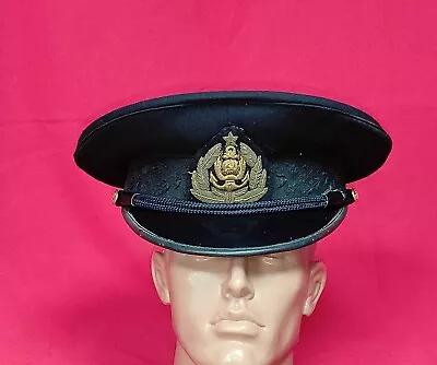 Russian Soviet MORFLOT Merchant Marine Senior Officer Cap Embroidered Cockade • $29.95