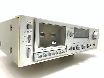 Akai GX F25 Stereo Cassette Deck 2 Head Vintage 1981 Refurbished Work Good Look • $637.48