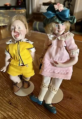 $13.50 • Buy Norman Rockwell Amy Doll And Junior Rumbleseat Dolls Made In Germany