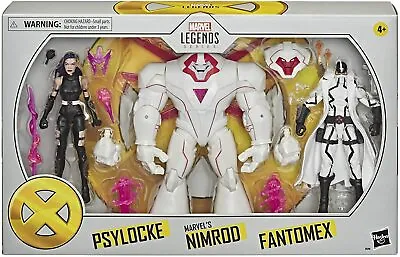Marvel Legends ~ PSYLOCKE FANTOMEX & NIMROD EXCLUSIVE FIGURE SET ~ Hasbro • $249.99