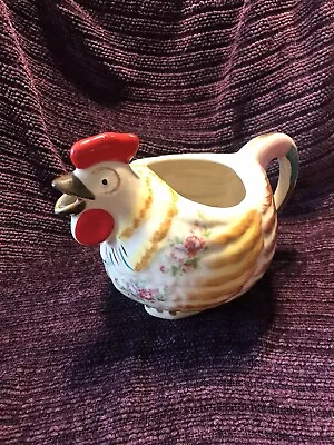 VTG 1940’s SHAWNEE Chanticleer Pottery Chicken Rooster Pitcher Hand Painted USA • $22