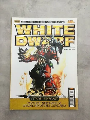 £6.19 • Buy White Dwarf Magazine - 378 Jun 2011 Warhammer 40000 Citadel Finecast Dark Eldar