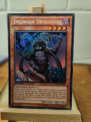 Yu-Gi-Oh! - Evilswarm Thunderbird - HA07-EN051 - NM - 1st Edition - Secret Rare • $1.92