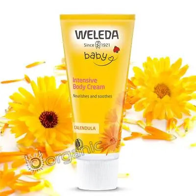 Weleda Organic Calendula Baby Moisturising Body Cream 75ml BBE 04/2024 • £14.95