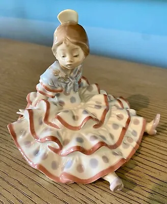 Rare Retired MINT Lladro Porcelain Figurine  A Time To Rest  #5391 W/orig Box • $190