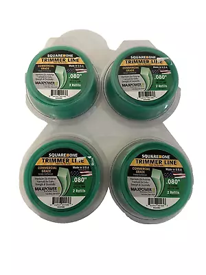 LOT OF 4 Max Power Square One #332080 Trimmer Line Commercial Grade • $12.99