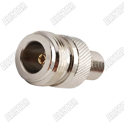 10 Pieces N Female Jack To F Female Jack Straight RF Connector Adapter N-F Type • $14.40