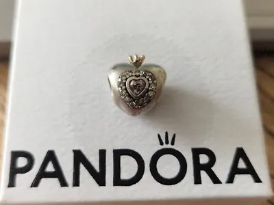 Pandora Sterling Silver Gold  Crown Princess Charm 925 Ale   TGT 006 • £17.49