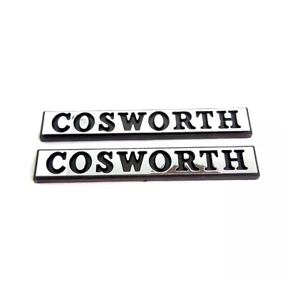 £38.23 • Buy ⭐ Logos Cosworth Sierra Rs Wings Doors Ford 4x4 Sapphire Chrome Acronyms X2