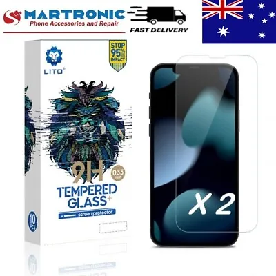 $5.99 • Buy IPhone Screen Protector Tempered Glass 9H Pro Plus Max 14 13 12 11 X XS XR 8 7 6