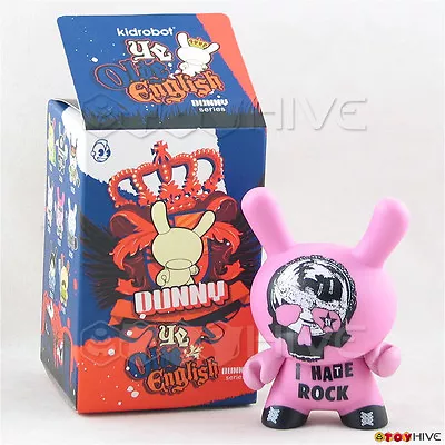 $24.99 • Buy Kidrobot Dunny Ye Olde English Series Keanan Duffyt Slinky Vagabond I Hate Rock 
