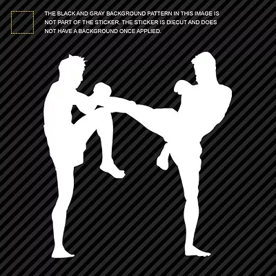 (2x) Muay Thai Kickboxing Sticker Die Cut Decal Self Adhesive Vinyl Mma • $4.99