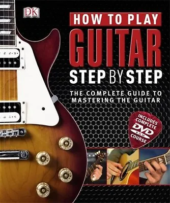 How To Play Guitar Step By Step (Book &  DVD-ROM)Jason SidwellJamie Dickson • £3.28