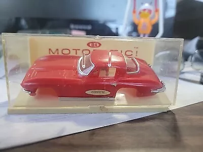 Vintage 1960s Ideal MOTORIFIC CORVETTE STINGRAY Red Body MIB OLD STORE STOCK Nos • $30