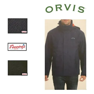 Orvis Men's Wahoo Water Resistant Jacket H33 • $23.26