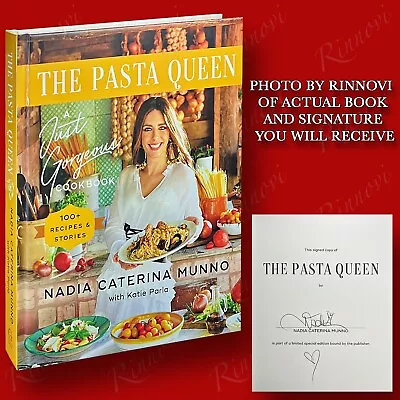 The Pasta Queen SIGNED Nadia Caterina Munno ( 2022HC1st/1st) BRAND NEW • $59.97