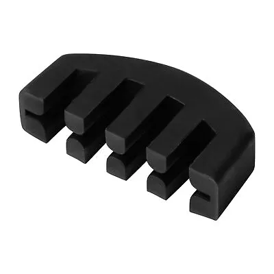 Black Heavy Rubber Violin Mute Practice Fiddle For 1/2 3/4 4/4 String Instrument • $7.59