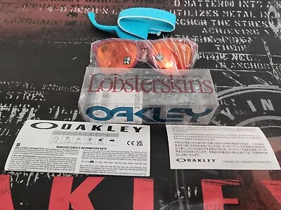 💯 Oakley X Concepts Frogskins Lobsterskins Red Lobster Prizm Ruby SOLD OUT RARE • $599.95