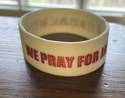 Pray For Japan 2011 Lady Gaga Arm Bracelet RARE Donation To Ukraine Relief • £28.94