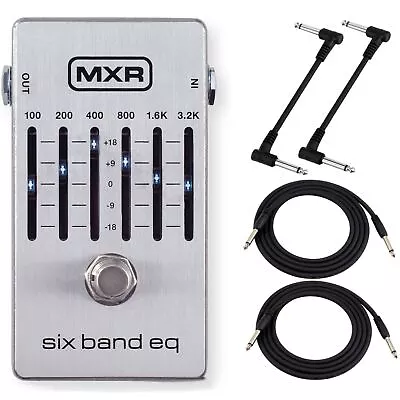 MXR M109S Six Band EQ Pedal With Cables • $122.99